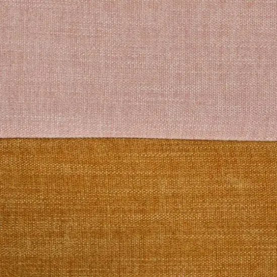 Hello Honey&reg; 18" Modern Square Fabric Upholstered Striped Pouf {11}