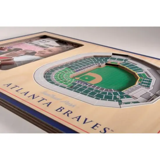 MLB 3D StadiumViews Picture Frame Atlanta Braves {5}