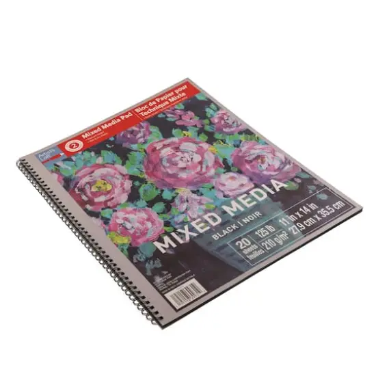 Black Mixed Media Pad by Artist's Loft&trade; {6}