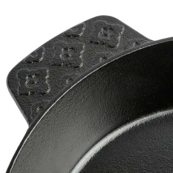 Spice by Tia Mowry Savory Saffron 8" Preseasoned Cast Iron Skillet {4}