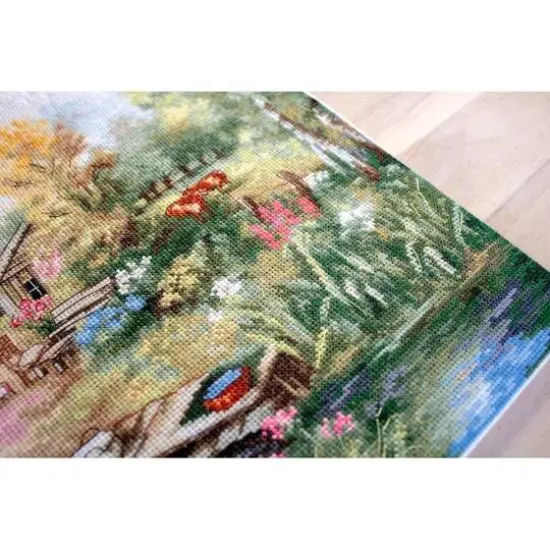 Luca-s Village Landscape Counted Cross Stitch Kit {8}
