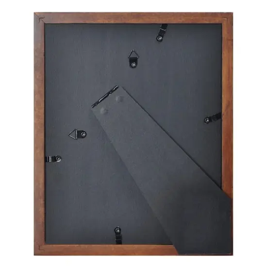 Expressions™ Narrow Brown Frame with Mat by Studio Décor® {4}