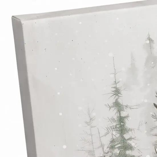 Winter Reindeer 16" x 20" Canvas Wall Art {5}