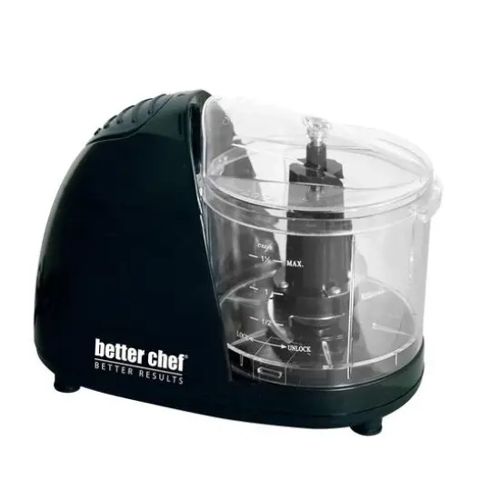 Better Chef 1.5 Cup Black Compact Chopper {1}