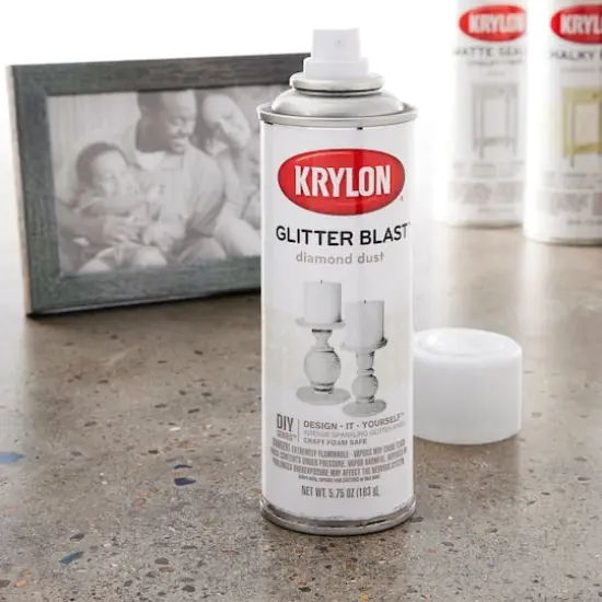 Krylon Glitter Blast Diamond Dust {4}