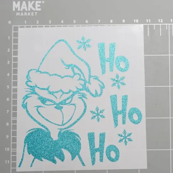 Glitter Permanent Vinyl by Make Market&reg; Turquoise {5}