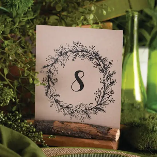 Hortense B. Hewitt Co. Rustic Wreath Table Number Cards {3}