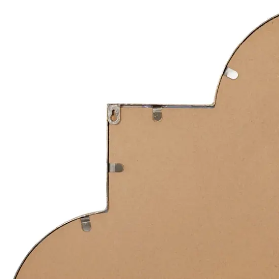 Gold Metal Contemporary Mirror, 34" x 1" x 34" {5}