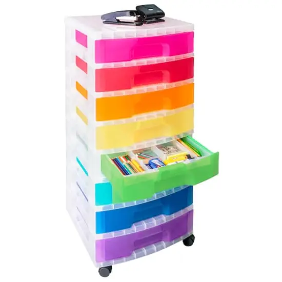 Really Useful Boxes&reg; 8 Drawer Rolling Cart {8}