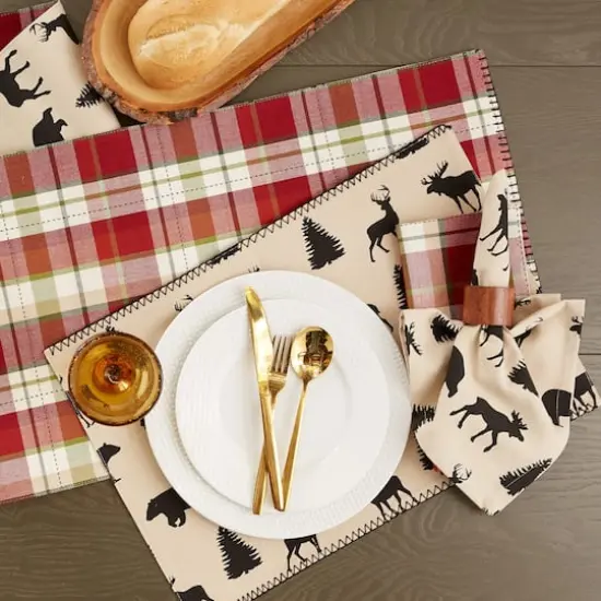DII&reg; Big Game Cloth Dinner Napkins, 6ct. {8}