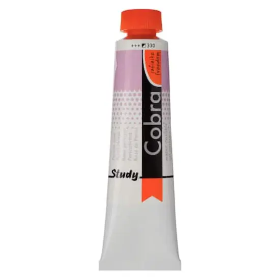 Cobra Study Water Mixable Oil Colour, 40mL 330 Persian Rose {1}