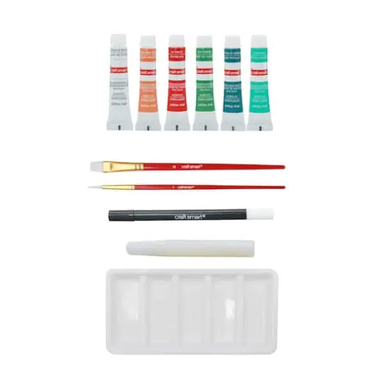 8" x 10" Koi Fish Canvas Painting Kit by Craft Smart&reg; {4}