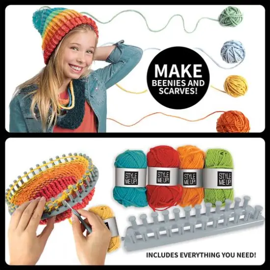 Style Me Up! Rainbow Knit Activity Kit {4}