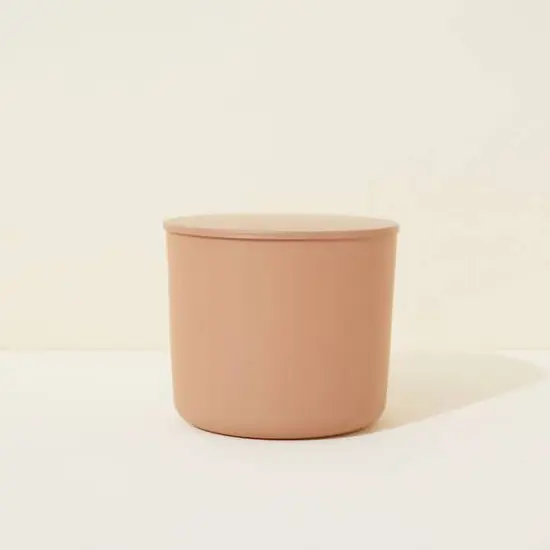makesy 8oz. Matte Khaki Aura Vessel + Lid, 12ct. {3}