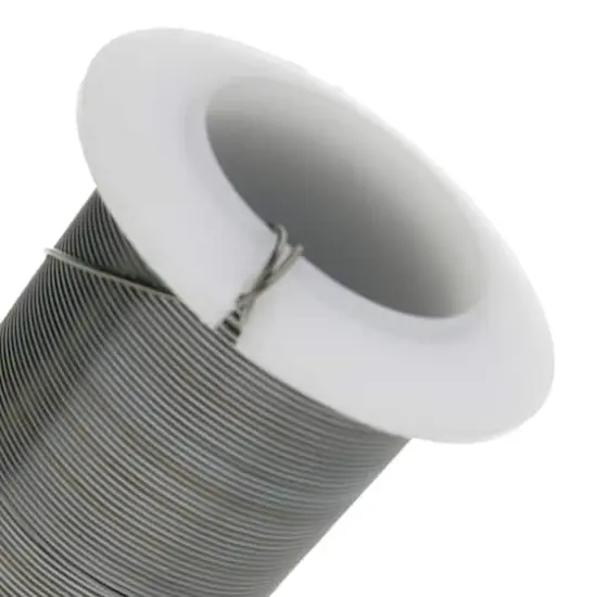 The Beadsmith&reg; Wire&trade; Elements 24 Gauge Tarnish-Resistant Wire Hematite {5}