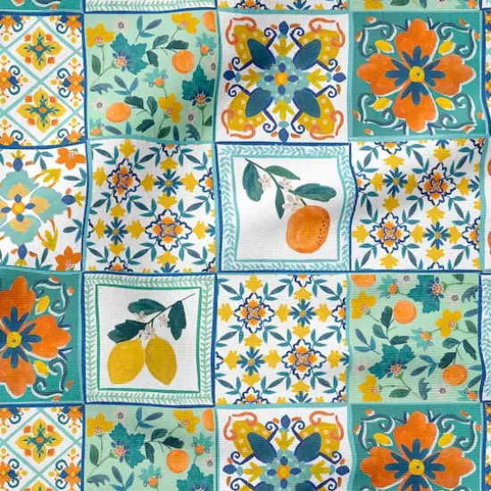 Fabric Editions Orchard Tile Cotton Fabric {5}