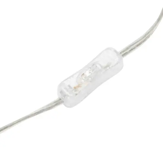 Hello Honey&reg; 15" Hand-Painted Terra-cotta Table Lamp with Dots and Fabric Shade {6}