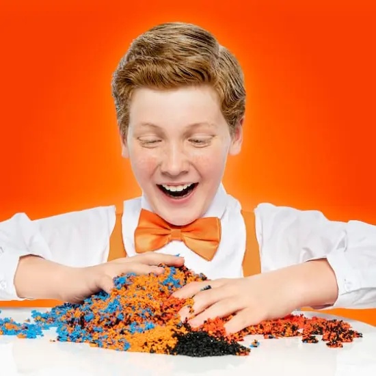 Educational Insights Black, Red, Blue 'n Orange Pluffle Playfoam Set {3}