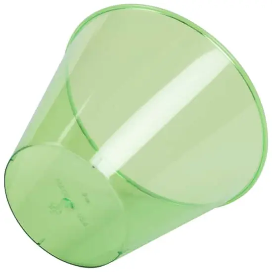 JAM Paper 9oz. Lime Green Plastic Cups, 72ct. {4}