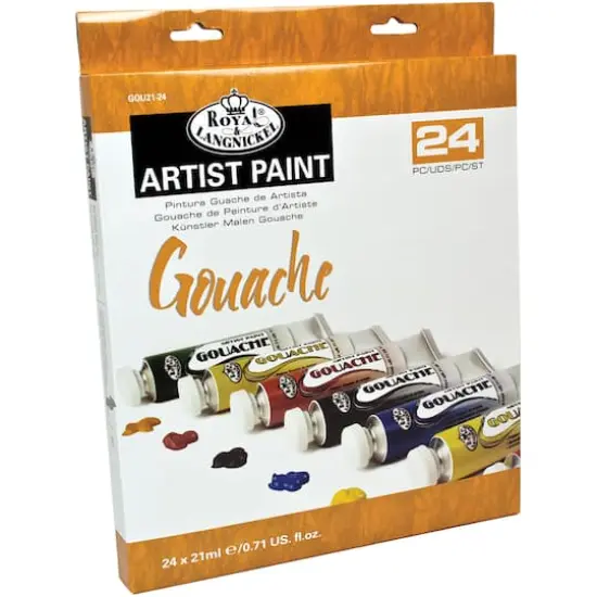 Royal & Langnickel&reg; 24 Color Gouache Acrylic Paint Set {3}