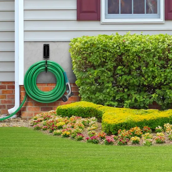 Sorbus Wall Mounted Garden Hose Holder {5}