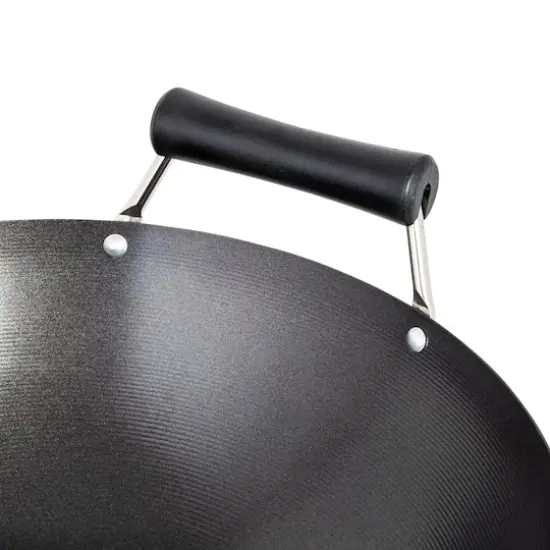 Joyce Chen 14" Carbon Steel Nonstick Wok with Bakelite Handles {4}