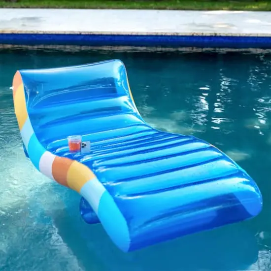 PoolCandy Good Vibes 6ft. Deluxe Chaise Lounger {1}