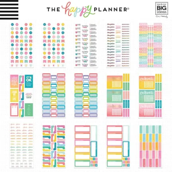 The Happy Planner&reg; Encouragement Sticker Value Pack {3}