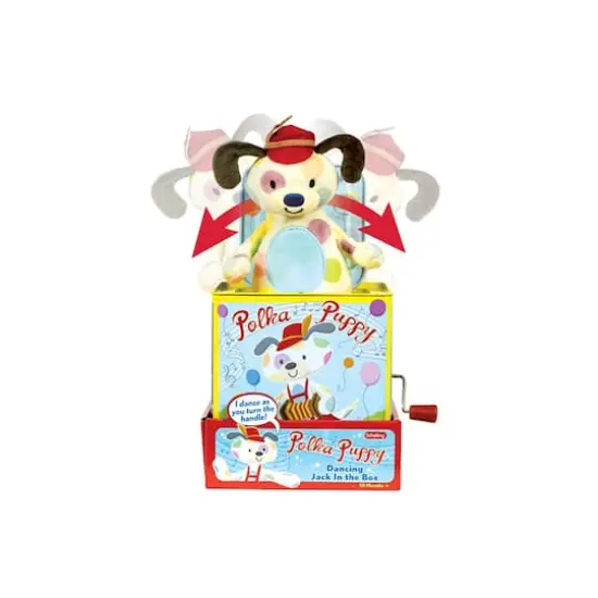 Schylling Polka Puppy Jack in Box {3}