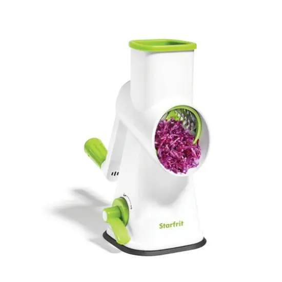 Starfrit Drum Grater With 3 Barrels {8}