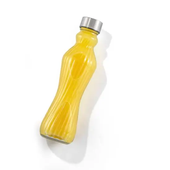 JoyJolt&reg; 18oz. Spring Glass Fluted Water Bottles, 6ct. {6}