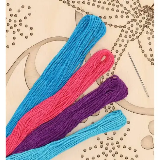 Leisure Arts&reg; Beginner Dragonfly Wood Stitchery Shadow Box Kit  {4}