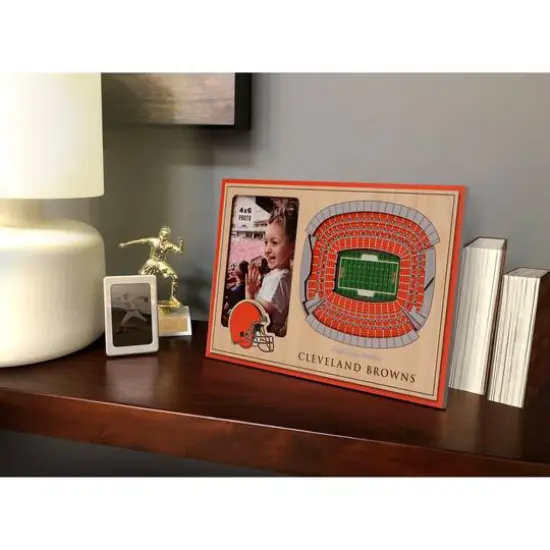 NFL 3D StadiumViews Picture Frame Cleveland Browns {4}