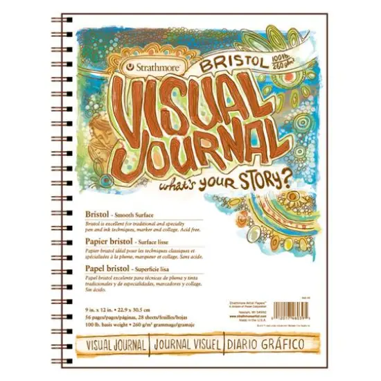 Strathmore&reg; Smooth Bristol Visual Journal {1}