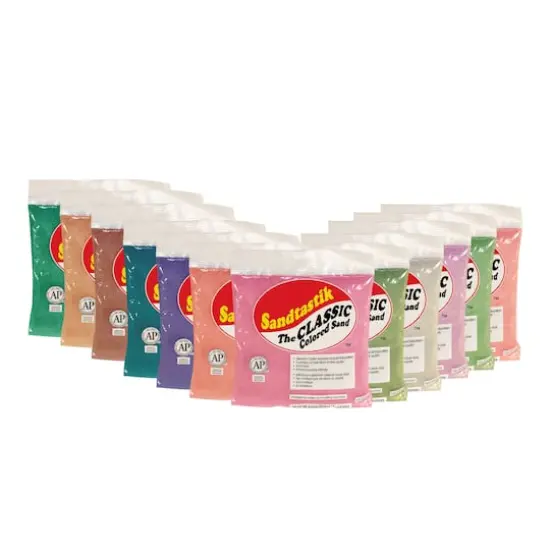 Sandtastik&reg; Classic Colored Sand Assortment 2, 12ct. {5}
