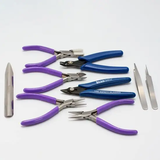 The Beadsmith&reg; 9 Piece Deluxe Beader's Tool Kit {7}