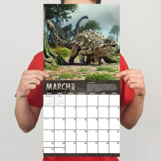 TF Publishing 2025 Dinosaurs Wall Calendar {6}