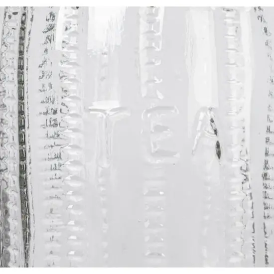 Hello Honey Tea Embossed Glass Jar with Metal Lid {9}