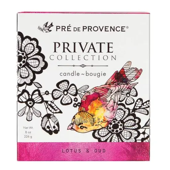 European Soaps Private Collection Jar Candle Lotus and Oud {5}