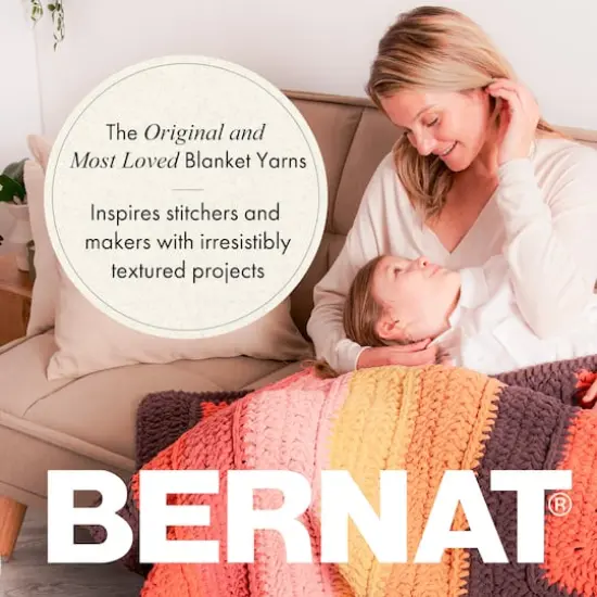 4 Pack Bernat&reg; Baby Blanket&trade; YarnStrawberry Dot {9}