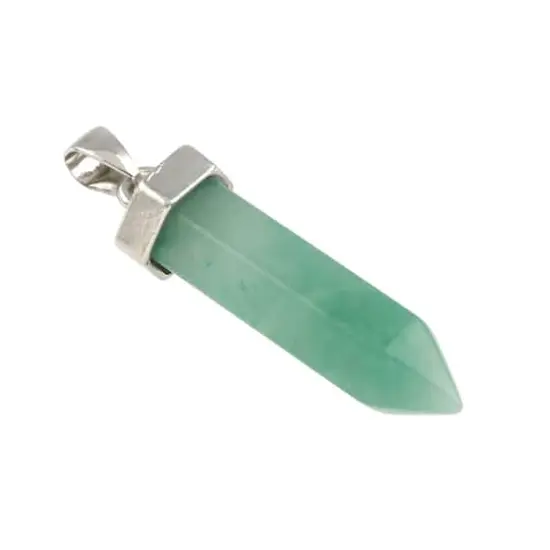 Green Aventurine Prism Pendant by Bead Landing&trade; {1}