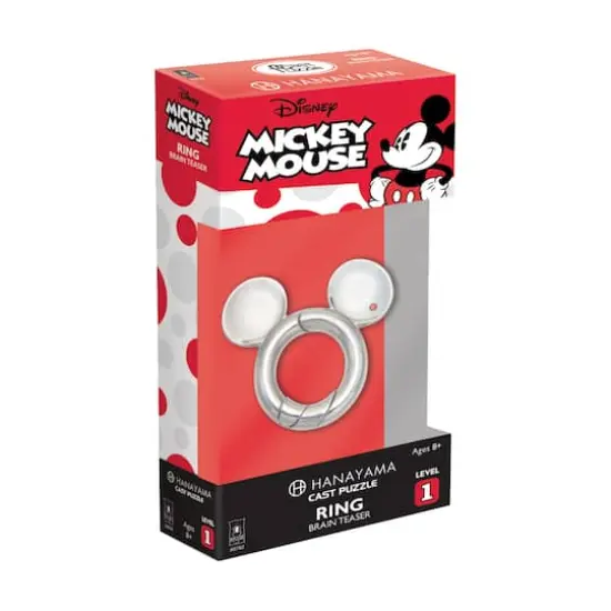 Hanayama Disney Mickey Mouse: Ring Level 1 Cast Puzzle {4}