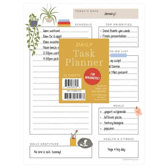 Everyday Daily Task Pad {1}