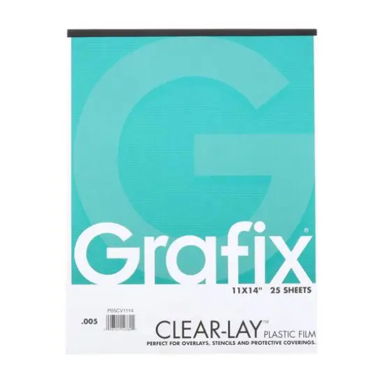 Grafix&reg; Clear-Lay&trade; 005 Plastic Film Pad {1}