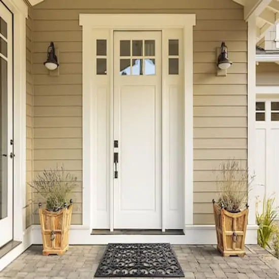 DII&reg; Natural Rubber Wrought Iron Doormat {3}