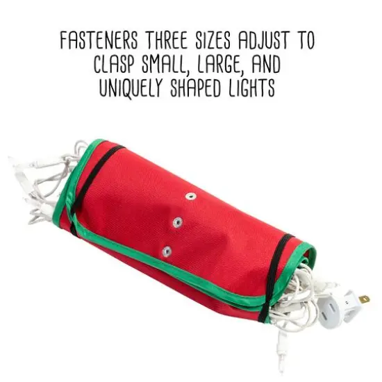 Honey Can Do Red Holiday Light Storage Box {4}