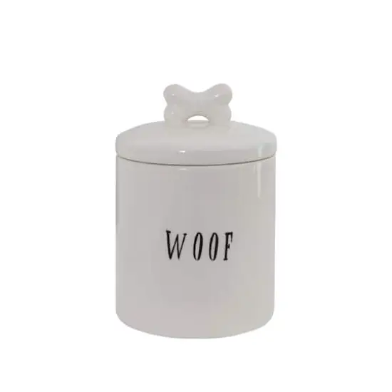 Hello Honey&reg; 7'' Woof Jar with Bone Handle Lid {1}