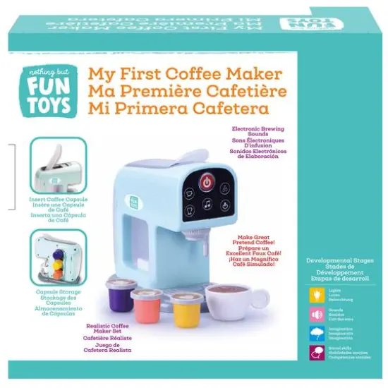 Nothing But Fun Toys My First Coffee Maker Playset {9}