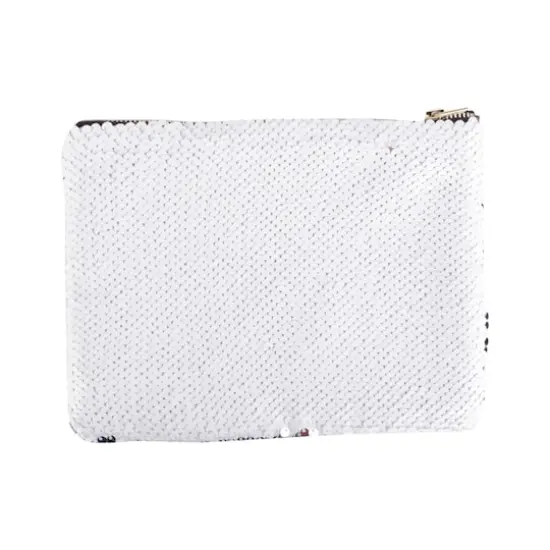 Craft Express 2ct. Sublimation Sequin Makeup Bags {1}