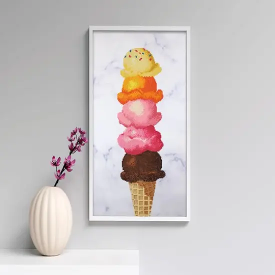 Camelot&reg; Dots Ice Cream Diamond Painting Kit {5}